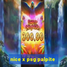 nice x psg palpite